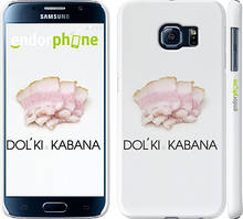 Чохол на Samsung Galaxy S6 G920 Дольки кабана "662c-80"