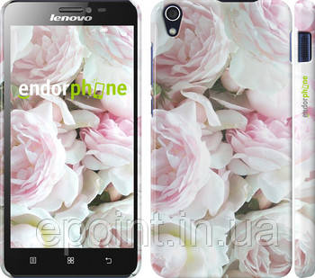 Чехол на Lenovo S850 Пионы v2 "2706c-78"
