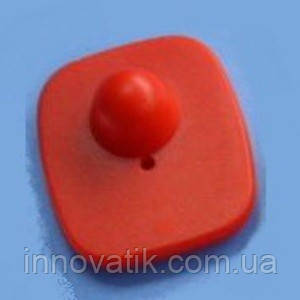 Протикрадіжна бирка для одягу червона Протикрадіжна бирка для одягу червона