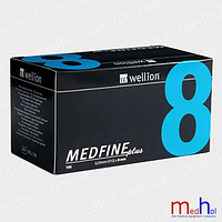 Голки для шприц ручок Wellion Medfine Plus, 8 мм No100