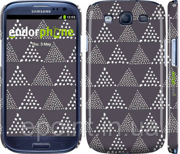 Чехол на Samsung Galaxy S3 i9300 Triangle2 "2906c-11"