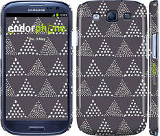 Чехол на Samsung Galaxy S3 Duos I9300i Triangle2 "2906c-50"