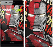 Чехол на Huawei Ascend P6 Iron Man "2764c-39"