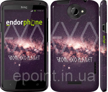 Чехол на HTC One X Exo planet "2779c-42"