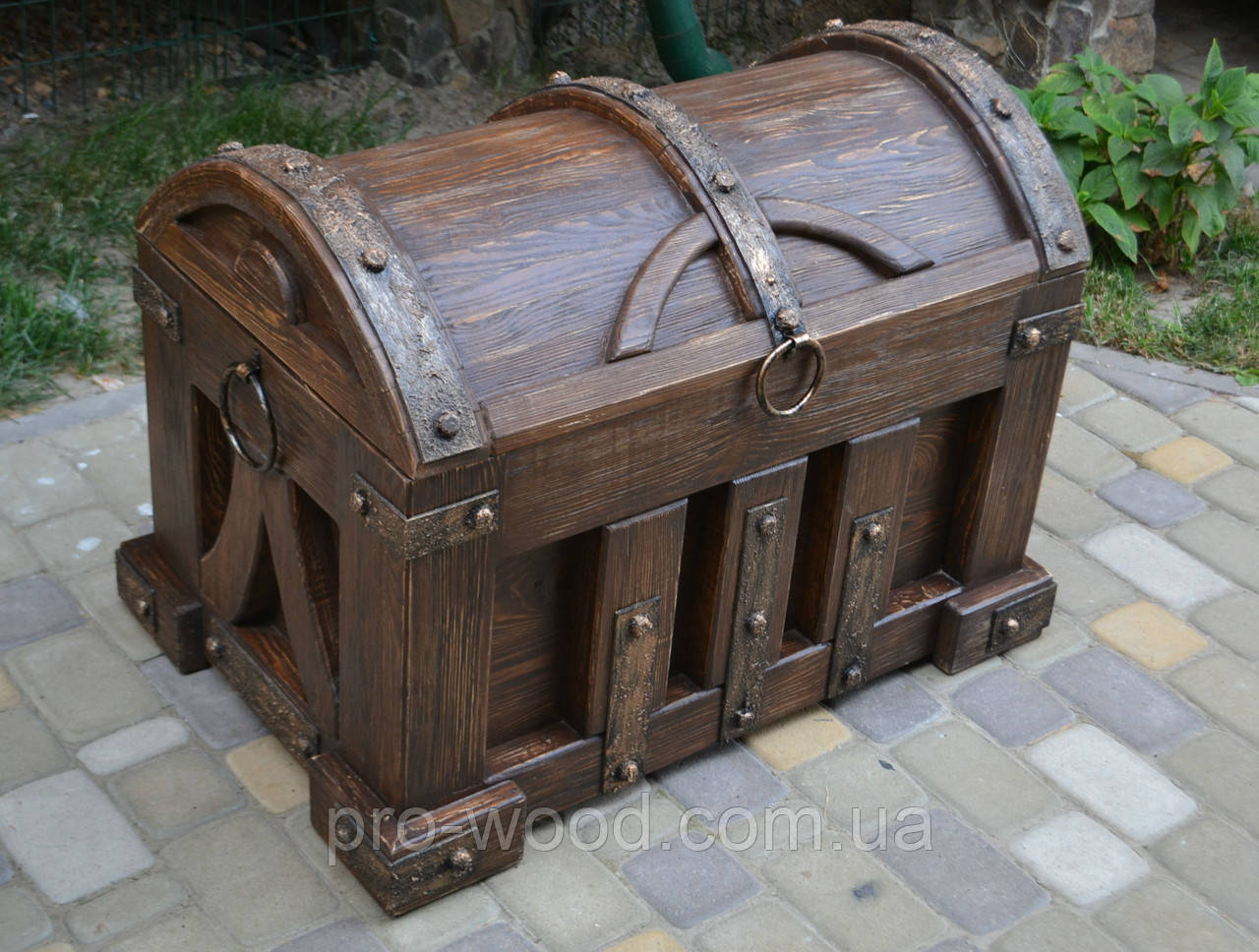 Скриня підлогова під старовину, фото 1
