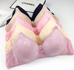 Стильний бюстгальтер ліфчик із квітковим принтом