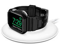 Чохол з ремінцем Spigen Rugged Armor Pro для Apple Watch 44/45 mm Series 9/8/7/6/SE2/5/4 — Чорний, фото 10