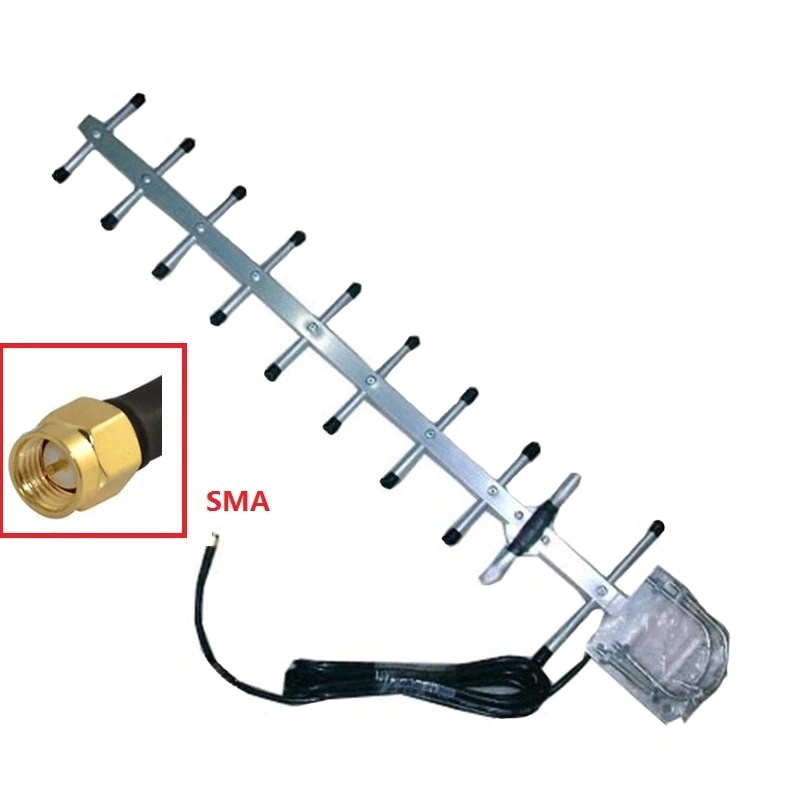 Антена Yagi спрямована 1.2 ГГц з посиленням 13 Дб WavLink SMA13Y для FPV радиокамер, квадрокоптеров