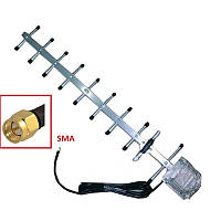 Антенна Yagi направленная 1.2 ГГц с усилением 13 Дб WavLink SMA13Y для FPV радиокамер, квадрокоптеров