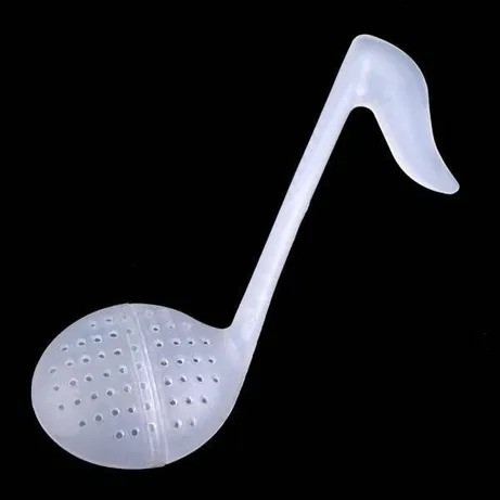 Ситечко для заварювання чаю в музичному стилі Нота, фото 1