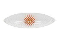 Покажчик повороту Toyota Yaris 1999-2006 на крилі лівий білий з жовтий.вставкою +лампа