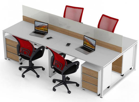 Стіл-робоча станція на 4 місця Promo Q21 ТМ Salita, фото 1