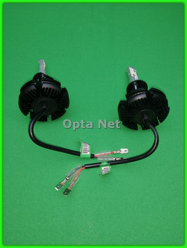 Світлодіодні LED ламп для автомобіля X3 H1, фото 1