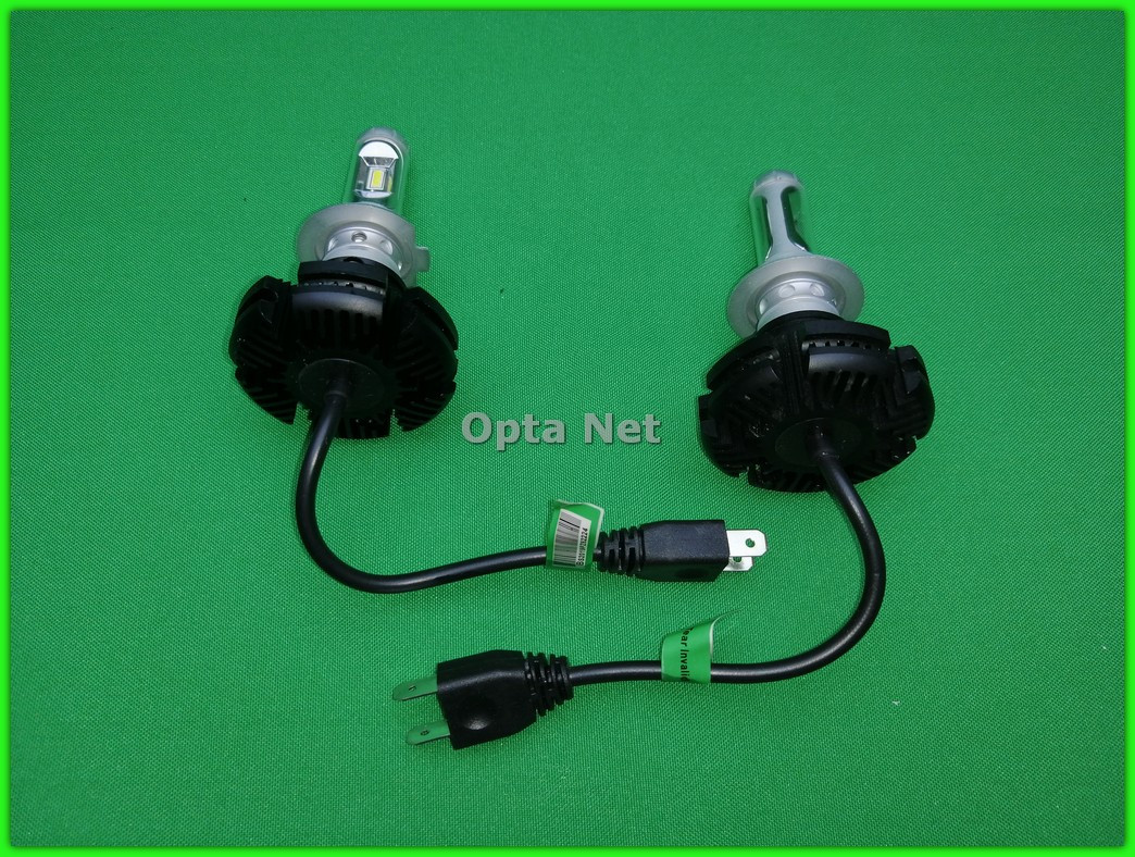 Світлодіодні LED ламп для автомобіля X3 H7, фото 1