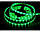 Світлодіодна LED-стрічка 5050 Green, зелений дюралайт, фото 2