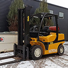Газовий вилковий навантажувач 4 тонни Yale GLP40VX5 б/у, фото 3