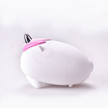 Дитячий силіконовий нічник FreshAroma Єдиноріг нічник м'який, фото 2