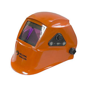 Маска сваркова хамелеон WH-201H Welding Dragon True Color, фото 3