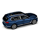 Оригінальна колекційна модель BMW Miniatur X7 (G07) blue metallic, масштаб 1:18 (80432450997) (80435A5198), фото 2