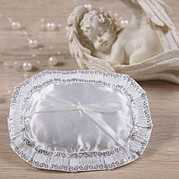 Подушечка "Оксамит" для хрестика Білий Атлас арт.27070016