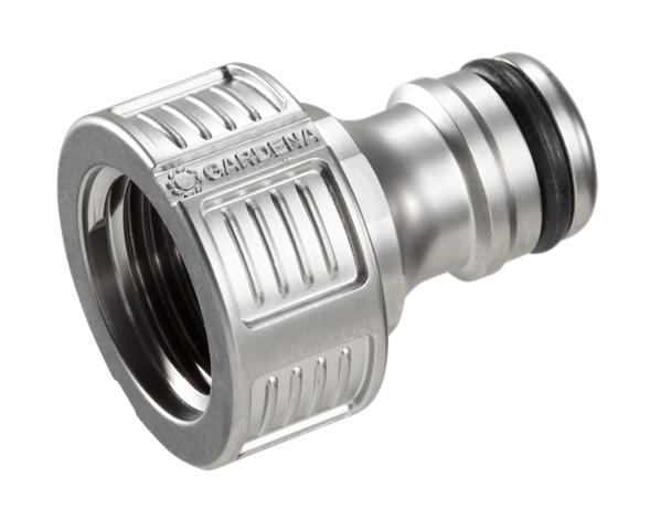 Конектор Premium Gardena 21 mm (G 1/2") для нарізних кранів, фото 1