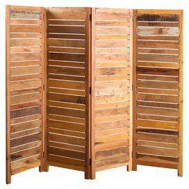 Ширма дерев'яна декоративна для дому ""Лінкольн" 170*160*5 см