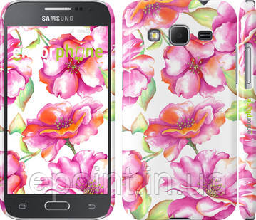 Чохол на Samsung Galaxy Core Prime G360H квітковий візерунок v5 "2291c-76"