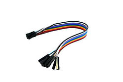 Комплект із 10 дротів 20 см. мама-мама для arduino