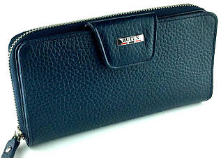 Жіночий шкіряний гаманець BUTUN 591-003-034 синій