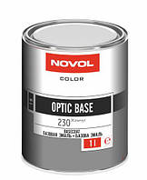 Автоемаль Novol OPTIC BASE металік, 1 л (1:1), є розлив