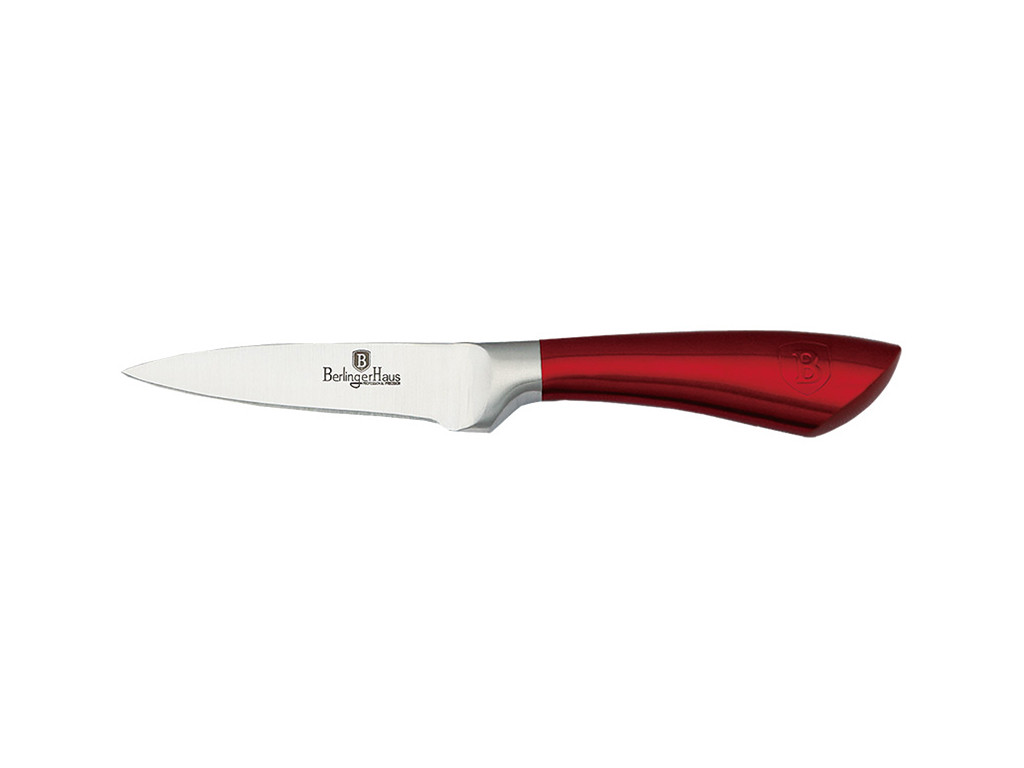 Нож для чистки овощей Metallic Line Burgundy Edition Berlinger Haus 9 см BH-2329 - фото 2 - id-p1107359874