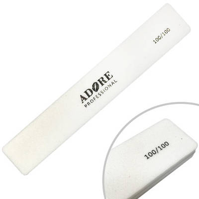 Баф для нігтів прямокутний Adore 100/100 PREMIUM