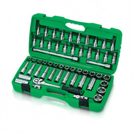 Набір інструменту 1/2" 55 од. TOPTUL GAAI5502, фото 1