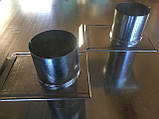 Шибер оцинкована сталь 0,5 мм,діаметр 120 мм димохід , вентиляційний канал, фото 3