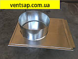 Шибер оцинкована сталь 0,5 мм,діаметр 120 мм димохід , вентиляційний канал, фото 6