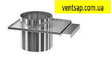 Шибер нержавіюча сталь 0,5 мм, діаметр 100 мм димохід, вентиляція, фото 2