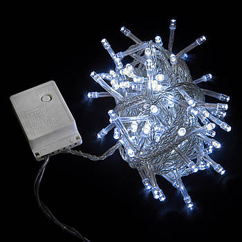 Гірлянда внутрішня DELUX STRING З 100LED 5m білий/прозорий IP20