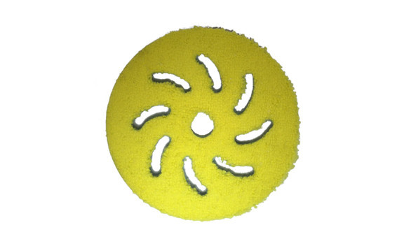 Полірувальний круг микрофибровый тонкий - Rupes BigFoot fine microfiber 130/150 мм. жовтий (9.BF150XM)