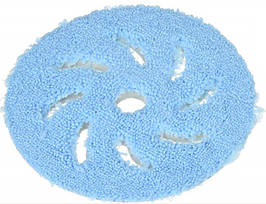 Полірувальний круг микрофибровый грубий - Rupes BigFoot coarse microfiber 80/100 мм. синій (9.BF100XH)