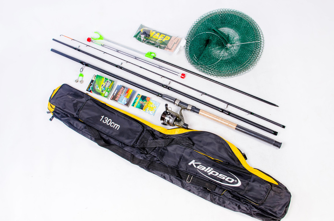 Набір Фідерне вудлище Kaida + котушка + Чохол для вудок + Подарунок!, фото 1
