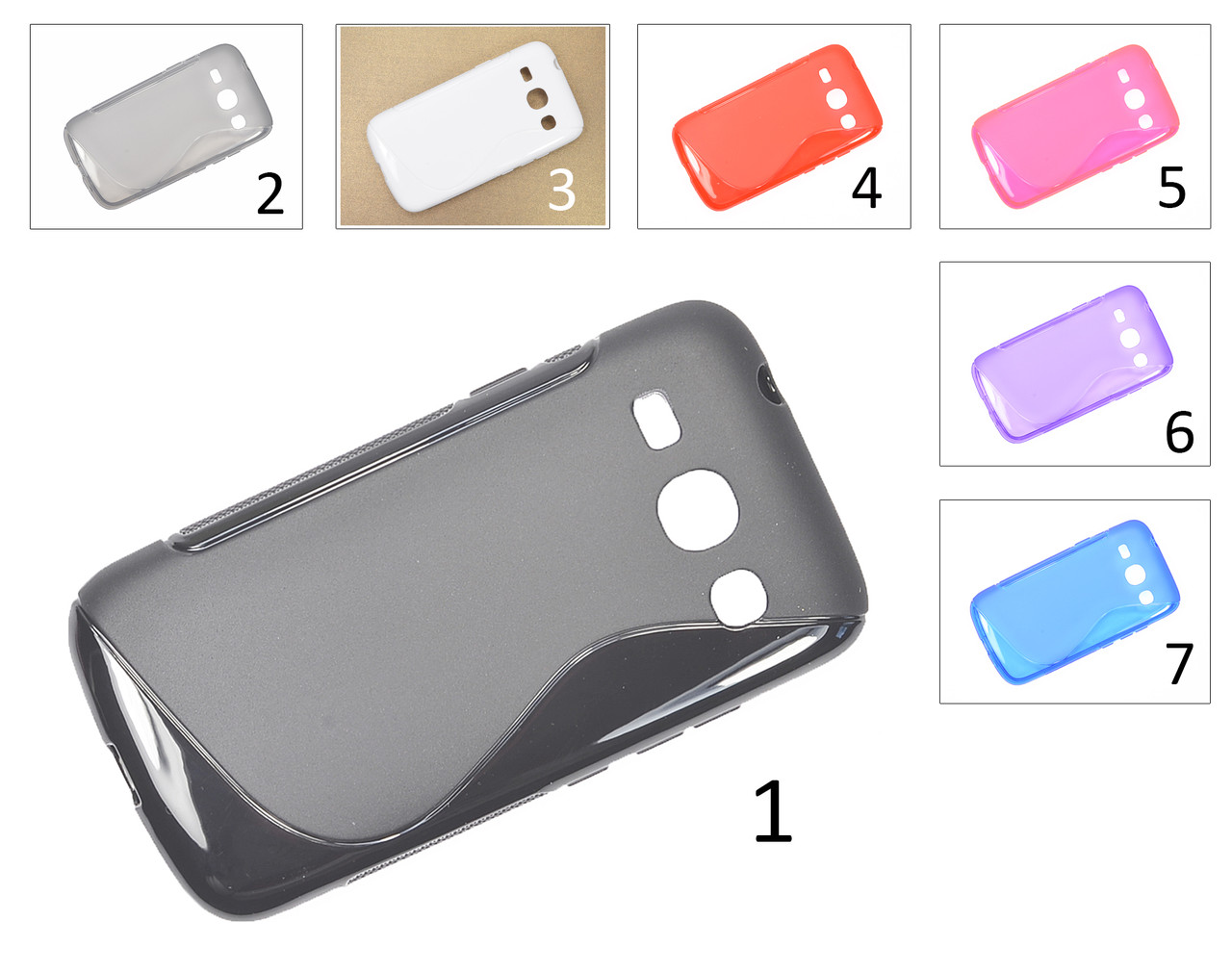 Силіконовий чохол для Samsung G350 Galaxy Star Advance Duos, фото 1