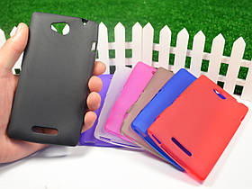 Силіконовий TPU чохол для Sony Xperia C c2305/s39h