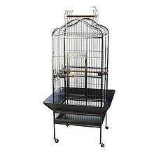 Велика клітка для папуги у вінтажному стилі Elegance, вольєр для папуг — 155 х 81 х 78 см