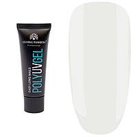 Полігель для нарощування нігтів Global Fashion Poly UV Gel ELN № 08 30 мл