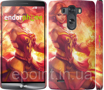 Чехол на LG G3 dual D856 Dota 2. Lina 2 "988c-56"