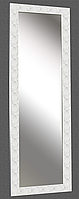Зеркало настенное в раме Factura Snow-white pattern 60х174 см белое