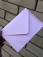 Подарочный конверт С6 из перламутровой бумаги розовый лепесток
