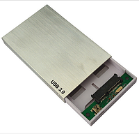 Внешний карман для жестких дисков SSD и HDD 2.5" SATA-USB3.0