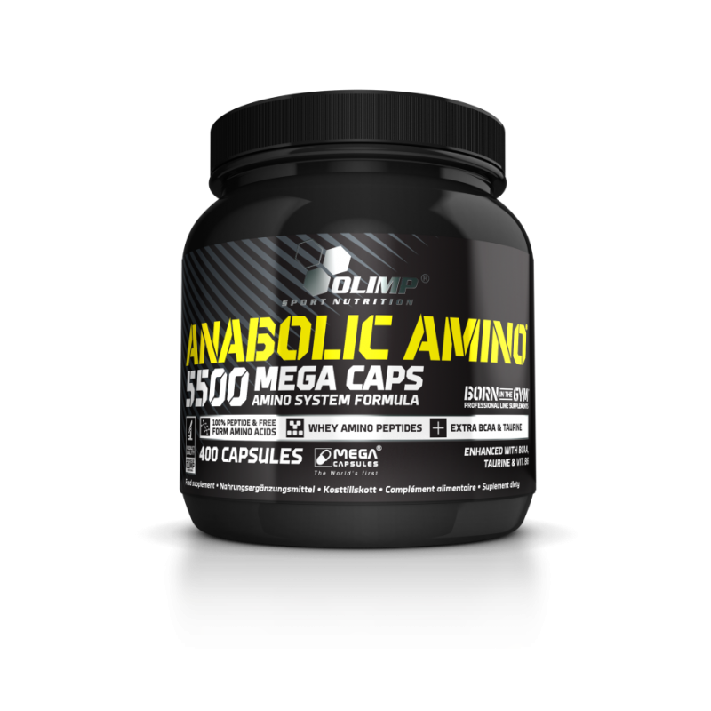 Anabolic Amino 5500 Mega Caps 400 капсул