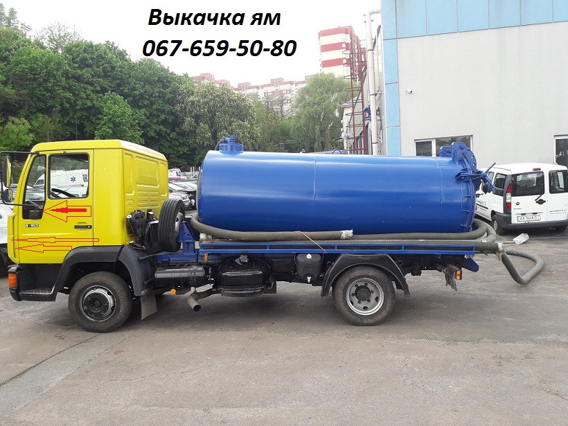 Викачка ям Осокорки, Ассенізатор Проців, Ілосос Київ, фото 1